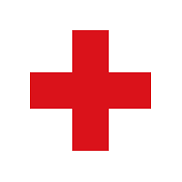 Vlag rood kruis v